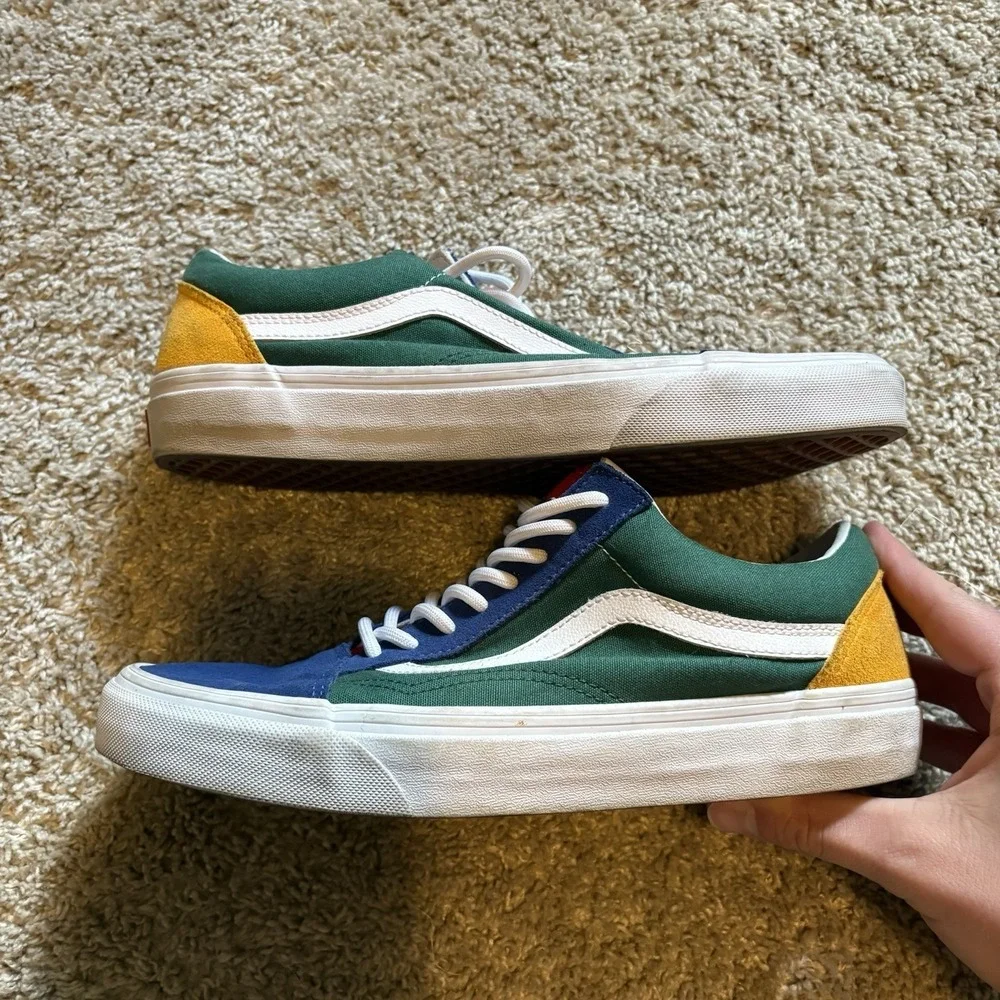 VANS Old Skool Yacht Club Low Men's 8.5 90s Dazed Preppy Retro Court